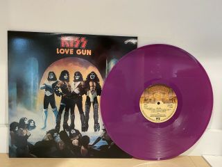 Kiss - Love Gun - 180 Gram Purple Colored Vinyl Lp Record