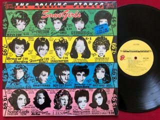 The Rolling Stones Some Girls Lp (1978) Orig Banned Cover Vg,  /nm Shrink