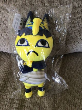 Animal Crossing Ankha Sinch 8 " Plush Toy Doll In Bag Nintendo Official