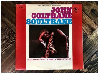 John Coltrane Soultrane Lp Prestige Stereo Nm