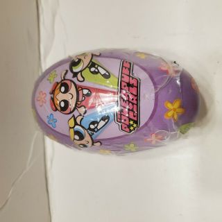 Powerpuff Girls Collectable Small Egg Tin Candy Cartoon Network