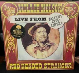 Willie Nelson Red Headed Stranger Live From Austin City Limits 1976 Rsd 2020 Lp