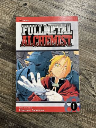 Fullmetal Alchemist Paperback Books Vol 1 Hiromu Arakawa