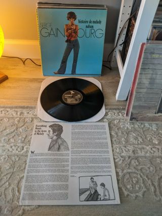 Serge Gainsbourg Histoire De Melody Nelson Lp Vinyl Reissue