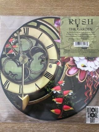 Rush The Garden Picture Disc 10 " Vinyl Rsd 2013 And