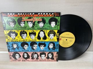 The Rolling Stones Some Girls 1978 Lp Vinyl Record Coc 39108 Nm Label Error?