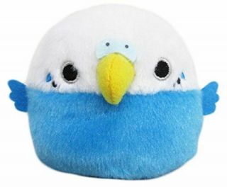 San - Ei Tori - Dango Plush Doll Sekisei Inko Shell Parakeet Blue