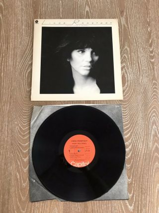 Linda Ronstadt Heart Like A Wheel 12 " Lp 1974 Capitol Vinyl Record