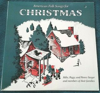 Mike,  Peggy & Penny Seeger - American Folk Songs For Christmas 2xlp Rounder/1989