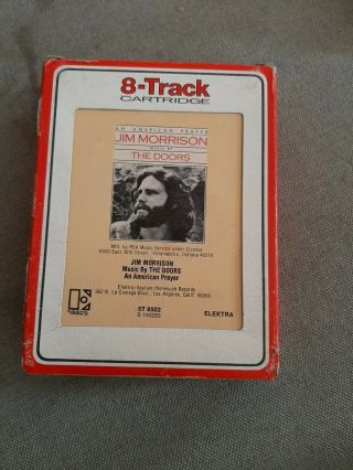 8 Track Rare The Doors Jim Morrison An American Prayer Vg