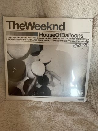 The Weeknd House Of Balloons Vinyl In Hand