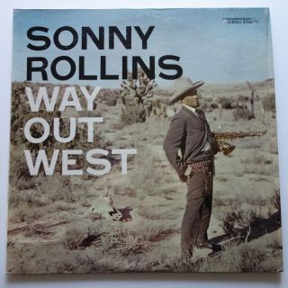 Sonny Rollins Way Out West On Contemporary S7530 Nm Lp In Shrink