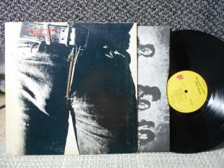 Rolling Stones Vg,  Lp Sticky Fingers