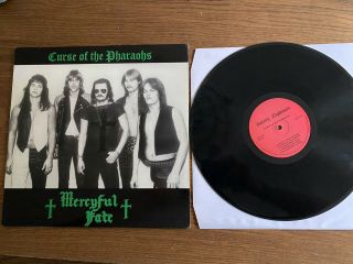 Mercyful Fate Curse Of The Pharaoh Vinyl Sn1001 2015 Reissue