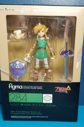 Figma Good Smile Zelda Action Figure Link Legend Of Zelda Nintendo Collectable