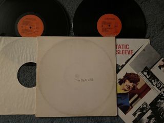 The Beatles Lp White Album With Poster Capitol Swbo 101 Nm - Vinyl
