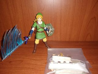 Figma 153 Link Legend Of Zelda Skyward Sword Loose Complete Authentic
