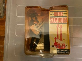 Bon Jovi Richie Sambora 6 Inch Action Figure Rock Band Still In Carto