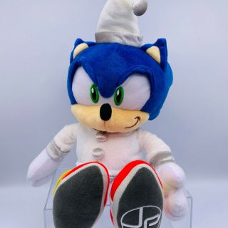 【rare】sega Sonic The Hedgehog Santa Japan Limited Joypolis Tokyo Stuffed Plush