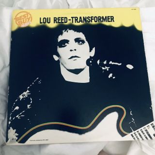 Vg,  Lou Reed " Transformer " Lp 1980 Rca ‎ayl1 - 3806 Repress Reissue Dynaflex