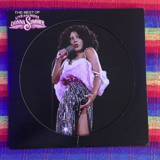 Donna Summer - The Best Of Live And More Picture Disc Lp