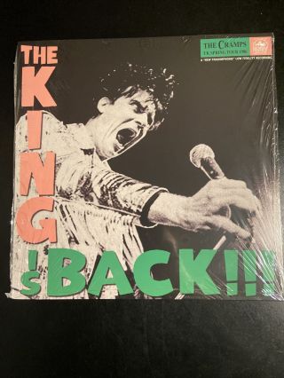 The Cramps The King Is Back Lp Crs - 002 300 Copies Only Made In Russia 2015