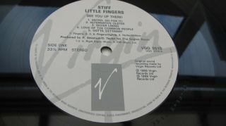 Stiff Little Fingers See You Up There 1989 Uk Double Lp Unplayed - Listen