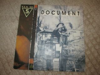 R.  E.  M.  Rem - Document - Vinyl Lp Record Irs 42059 1st Press Nm To M