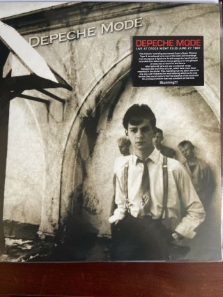 Depeche Mode - Live At Crocs Night Club June 27,  1981 Gold Vinyl Lp