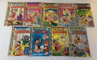 1977 Marvel The Flintstones Comics 1 2 3 4 5 6 7 8 9 Full Set