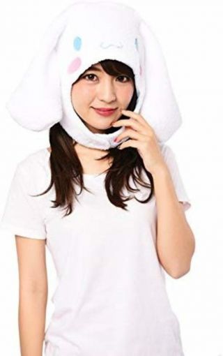 Sazac Kigurumi Cap Costume Hat Beanie Cinnamoroll Sanrio Kawaii Anime Cosplay