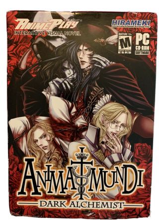 Animamundi Dark Alchemist English Pc Cd - Rom Software Interactive Visual Novel