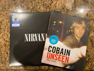 Nirvana Greatest Hits Walmart Limited Smoke Vinyl Kurt Cobain Unseen Book