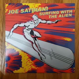 Joe Satriani Surfing With The Alien 1987 Nm Vinyl Lp Nm Record Cover 88561 - 8913