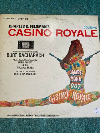Dusty Springfield/burt Bacharach Casino Royale Soundtrack Press Lp 1967