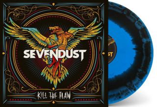 Sevendust Kill The Flaw Lp Blue Black Swirl Vinyl Limited To 1000