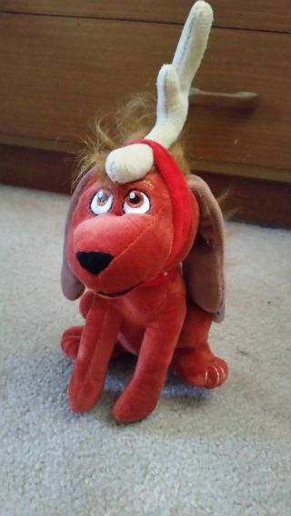 How The Grinch Stole Christmas Max The Dog Plush Toy With Tags