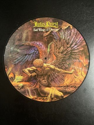 Judas Priest Sad Wings Of Destiny Picture Disk Pd 79 Made In France 1983