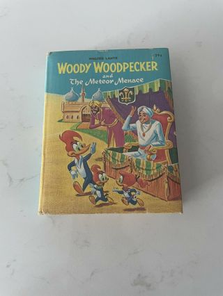 Vintage 1967 Woody Woodpecker And The Meteor Menace - Whitman - A Big Little Book