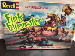 Revell Ed " Big Daddy " Roth Fink Eliminator Model Kit From 1990