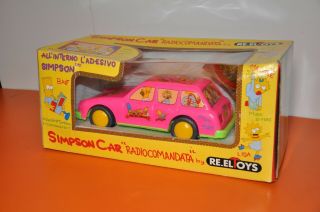 The Simpsons - 1992 Radio Controlled Car From Italy