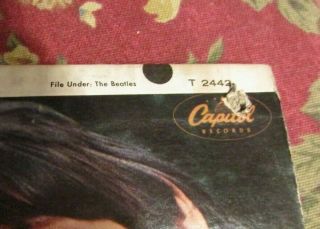 The Beatles - Rubber Soul 1965 Mono Vinyl LP Record Album T 2442 2