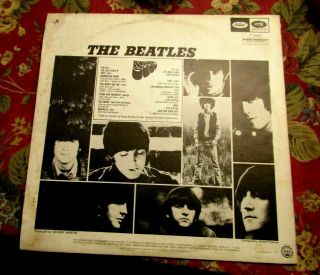 The Beatles - Rubber Soul 1965 Mono Vinyl LP Record Album T 2442 3
