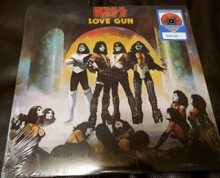 Kiss Love Gun Walmart Lp Vinyl Splattered Record