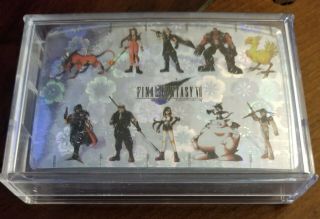 Final Fantasy Vii Ff7 Complete Set Of Playing Cards Never Opened