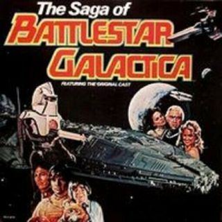 Saga Of Battlestar Galactica - Tv Soundtrack/score Vinyl Lp (ex Cond. )