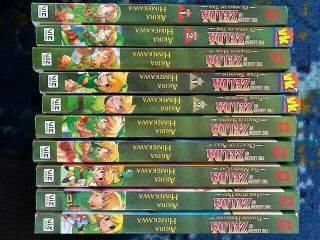 Nintendo The Legend Of Zelda Manga Box Set Akira Himekawa {book Only,  No Box}