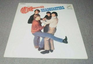 JAPAN vintage LP,  1967 The Monkees HEADQUARTERS - alternate art,  gatefold - Mike Nesmi 2