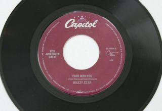 Mazzy Star - Fade Into You / She’s My Baby 45 - Capitol Jukebox Promo - Hear