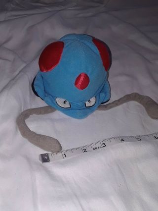 Pokemon 8 " Tentacool Mini - Plush Stuffed Toy 2007 Nintendo Jakks